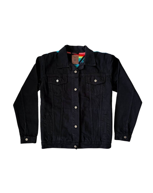 Coral Black Jacket con Forro Interno