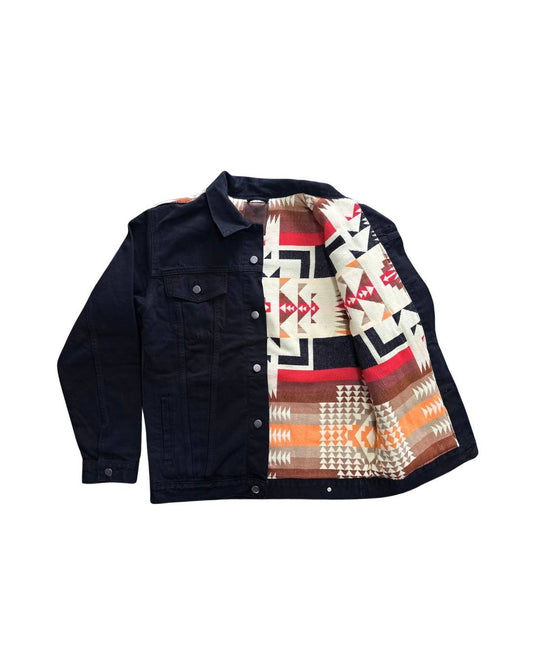 Copper Black Jacket con Forro Interno