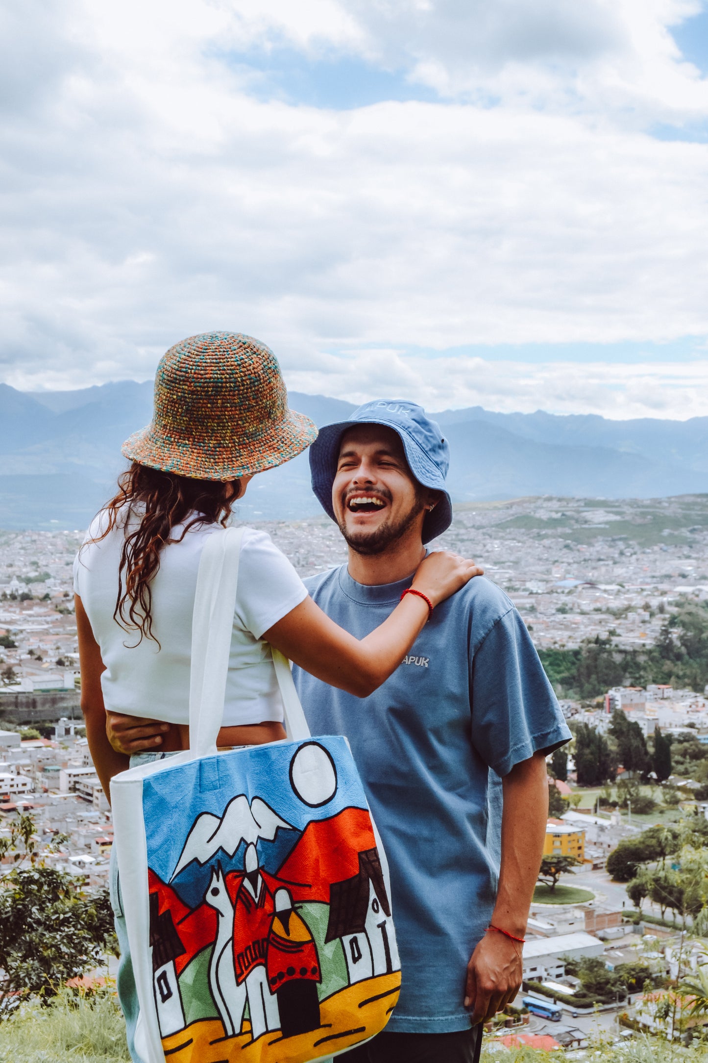 Blue Bucket Hat