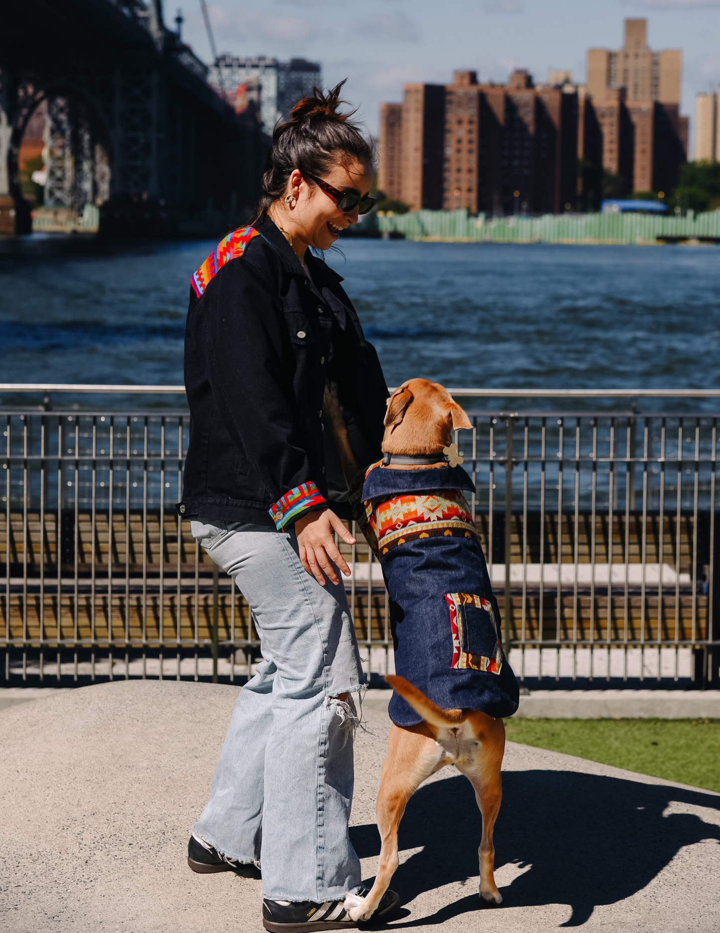 Doggie Andean Denim Vest