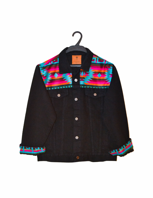 Turquesa Twist Black Jacket