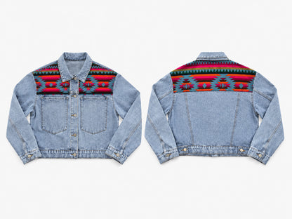 Turquesa Twist Femme Cropped