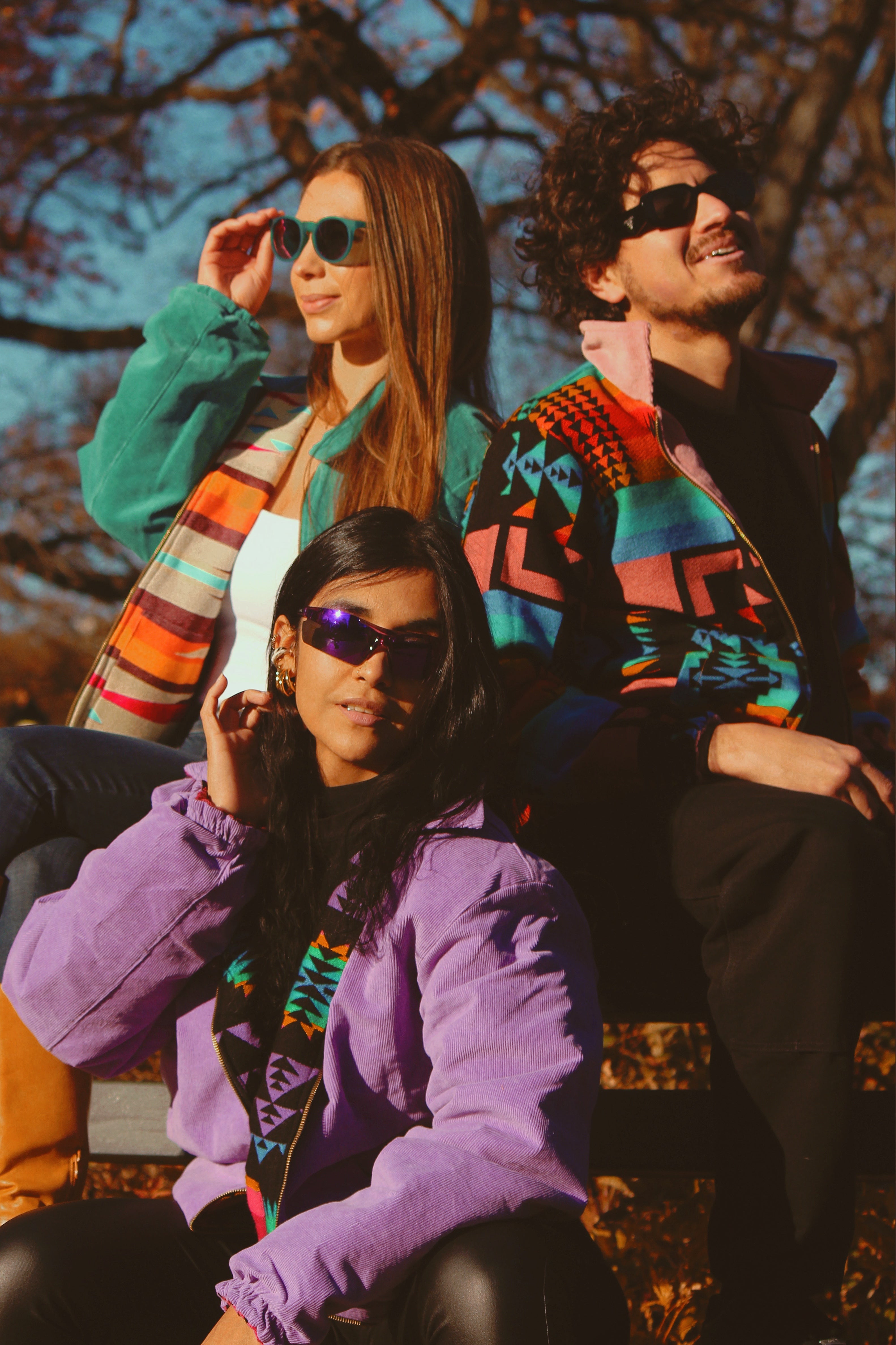 Purple Orchid Bomber