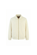 White Safari Bomber