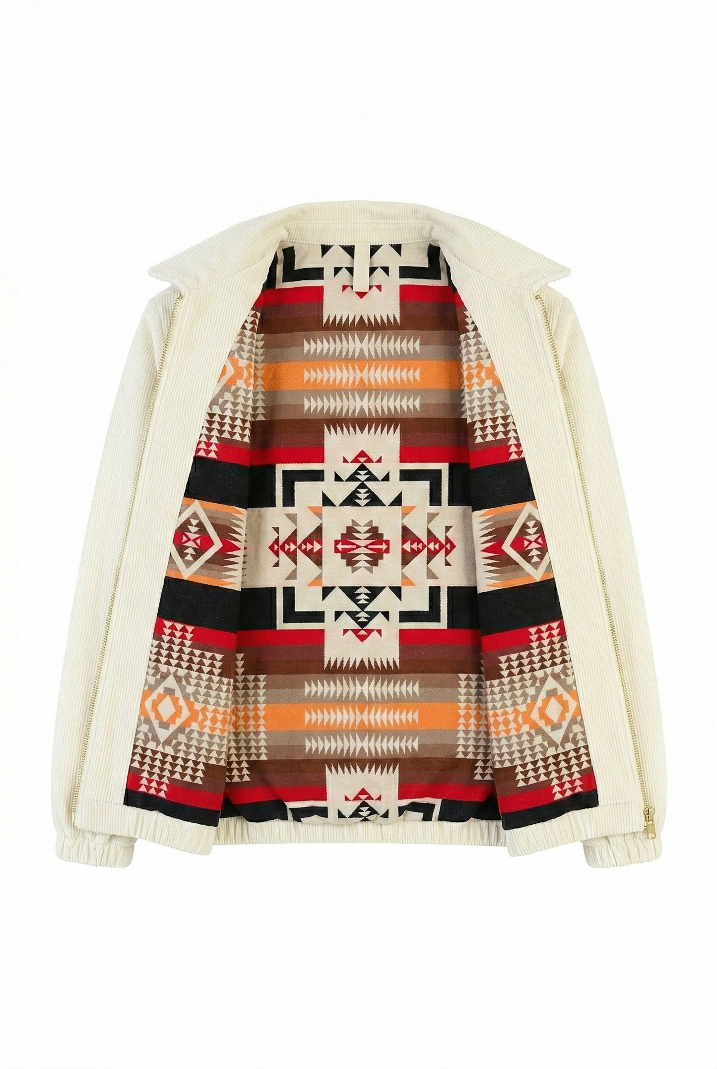 White Safari Bomber