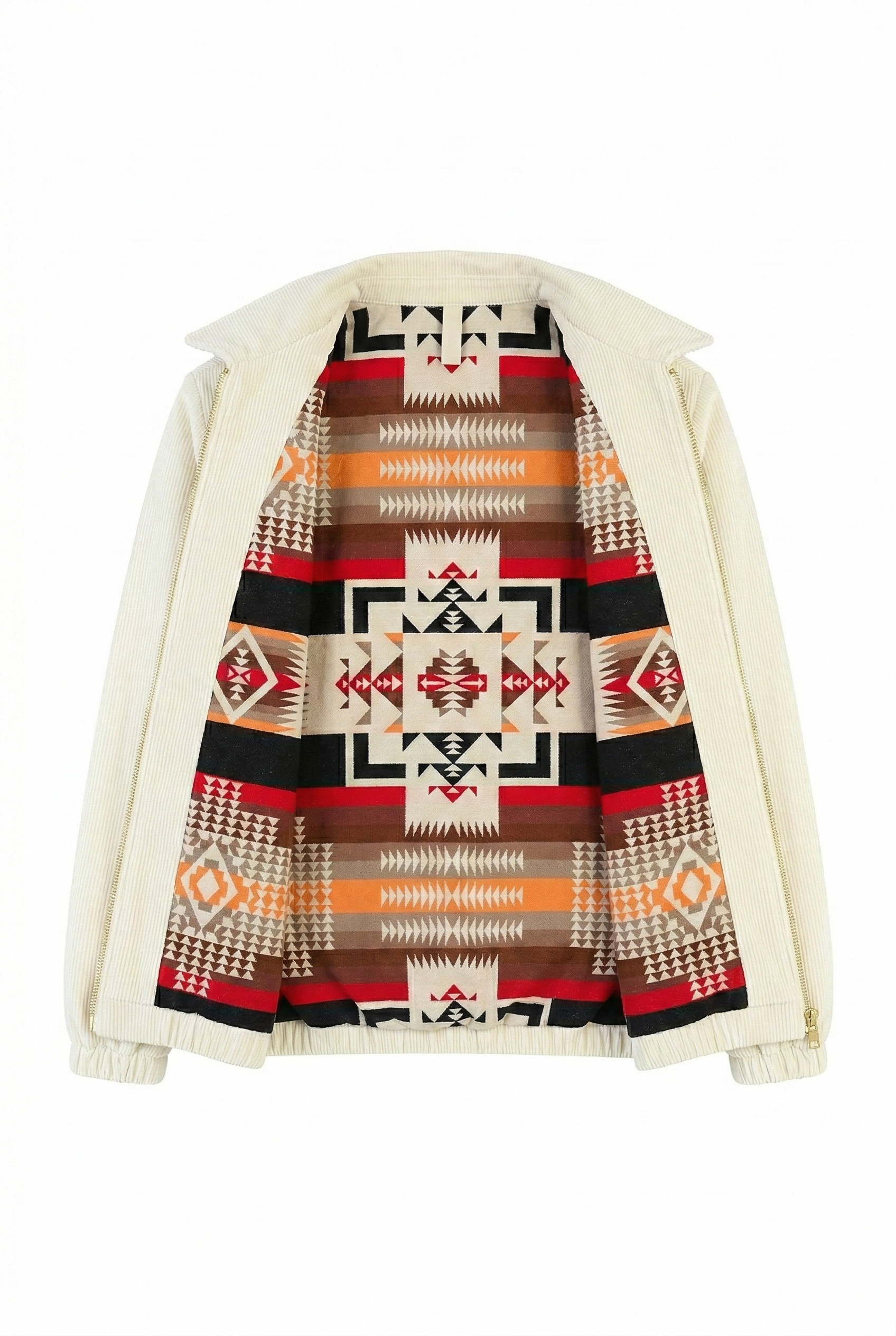 White Safari Bomber