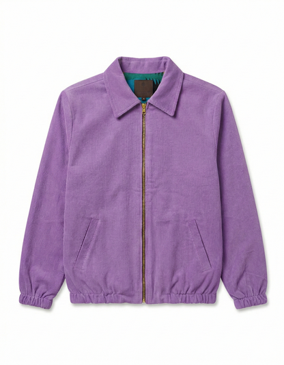 Purple Orchid Bomber