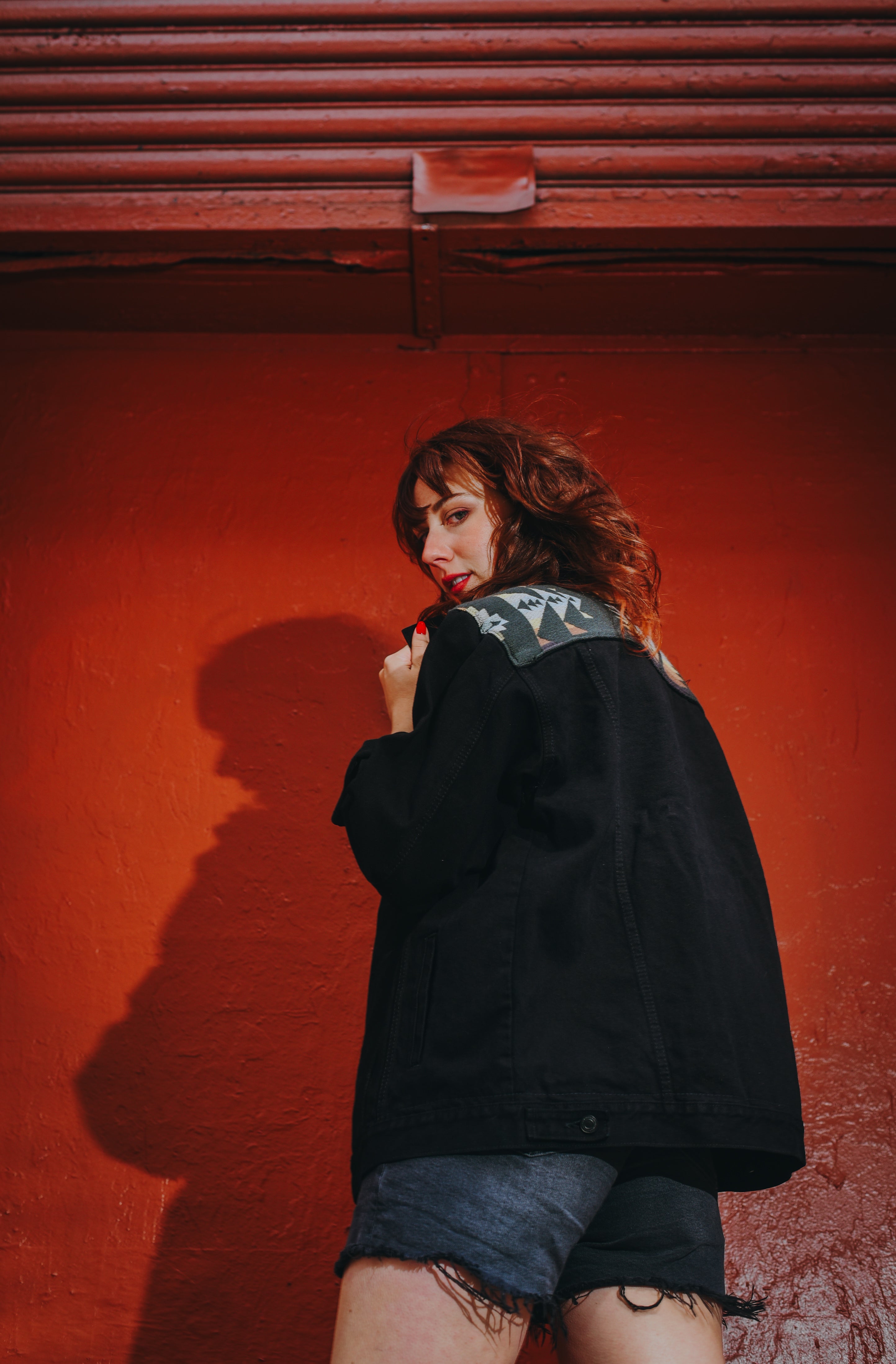Resplandor Black Jacket con Forro Interno