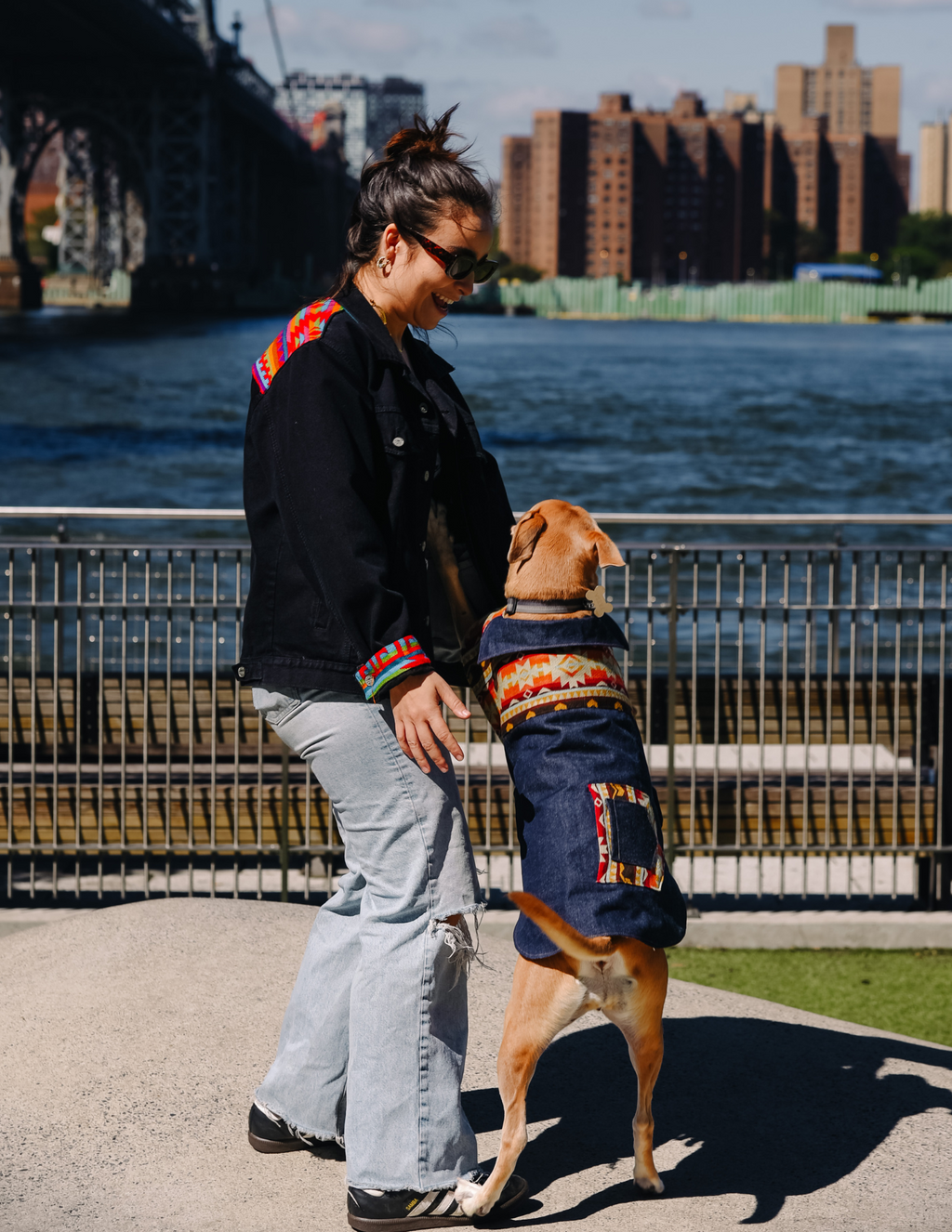 Doggie Andean Denim Vest